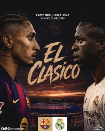 El-Klasiko: Barselona - Real Madrid Ispaniya kubogi 2026 jonli efir (прямой эфир) tarjima kino onlayn korish va yuklash