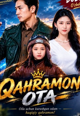 Qahramon ota  (uzbek tilida drama) 1-2-3-4-5-10-20-30-40-50-70-80-90 Qism Koreya seriali Barcha qismlar 2026 HD skachat